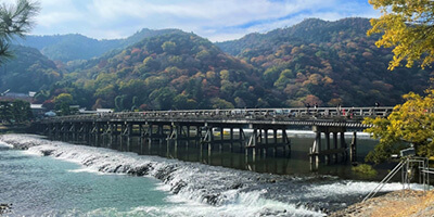 渡月橋の写真